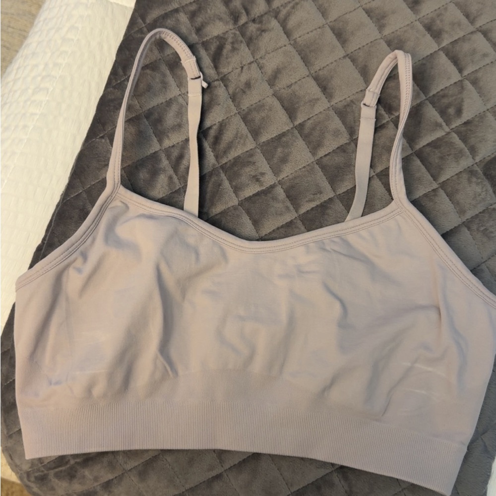 Athleta Seamless Bralette - Soft Pink